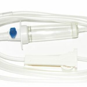 Equipo infusion 1 via gravedad 150 cm entrada aire luerlock movil libre BPA