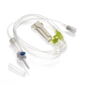 Equipo infusion tres vias gravedad 150cm llave tres vias 30cm luer lock movil modelo gravity 5.5