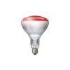 Lámpara infrarroja Philips BR125 IR 150W roja E27 para calefacción industrial y granjas