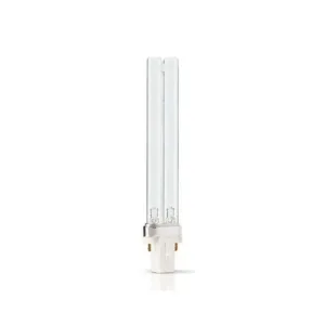 Lámpara germicida Philips TUV PL-S 7W 46V G23 para desinfección UV-C 253.7 nm
