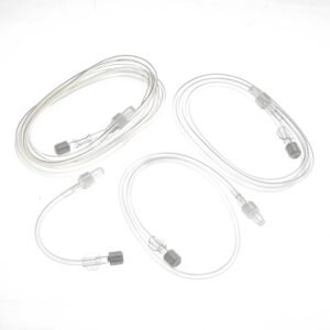 Alargadera de infusión macho hembra 50cm Luer Lock fijo PVC libre BPA