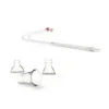 Catéter histerográfico rígido PM-CARE 2V-CUP con copa de 28mm, diámetro FR8.5 y longitud 400mm, estéril y un solo uso para histerografía y histerosonografía