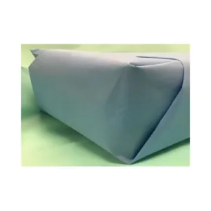 Papel tejido sin tejer azul de 120x120 para Esterilización apto para Vapor de Agua, Oxido Etileno y Formaldehido