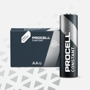 Pila Procell Constant Duracell LR06 AA, ind. caja 10 unidades, ref. 0385009