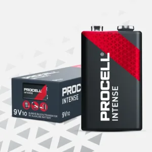 Pila Procell Intense Duracell 6LR61 CAJA 10UDS IND. REF. 0385004