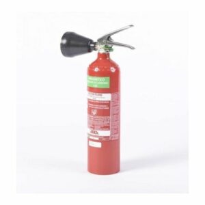 Extintor no magnético para salas de Resonancia Magnética. Homologado por industria. Capacidad de 5 Kg.