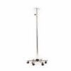 Porta suero no magnetico con ruedas y barra telescopica para resonancia magnetica MRI