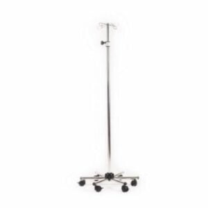 Porta suero no magnetico con ruedas y barra telescopica para resonancia magnetica MRI
