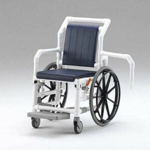 Silla de ruedas amagnética transporte paciente PVC reforzado validado para resonancia magnetica 3 Tesla