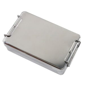 Caja de instrumental 16 x 10 x 4 cm (precio unidad).