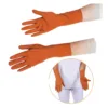 Guante plomado naranja rojizo mano y antebrazo modelo RX21600 para proteccion radiologica