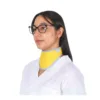 Protector tiroideo RX51600 con cierre frontal velcro, disponible en 0.35 mm Pb y 0.50 mm Pb, diseño anatomico y transpirable para proteccion radiologica