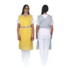 Delantal frontal plomado RX64000 de 0.50 mm Pb con hombreras acolchadas y cierre ajustable para protección radiológica