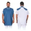 Delantal plomado dental protección radiológica modelo RX64200, 0.50 mm Pb, diseño anatómico y cierre ajustable