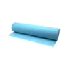 Rollo de tejido sin tejer de viscosa plastificado azul, 20 g/m2, ancho 75 cm, largo 100 metros, ref. 31553