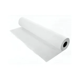 Rollo de tejido sin tejer de viscosa plastificado blanco 20 g/m2 75 cm x 100 metros ref 31533
