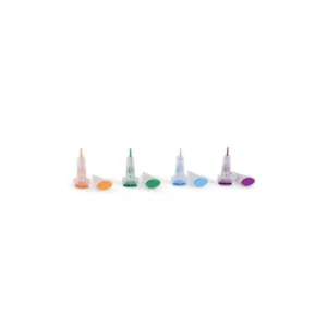 Lanceta de seguridad 18G con cuchilla de 1.8 mm para extracción sanguínea capilar