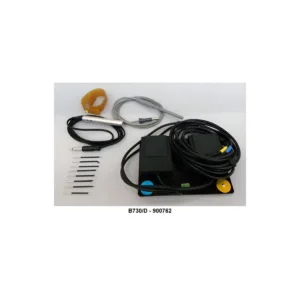 Set de accesorios SU 140/D-PMC para electrobisturí dental, incluye mango, placa neutra y electrodos SEL/D