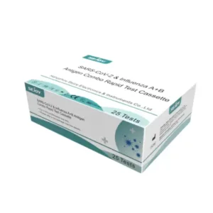 Test antigénico multiplex COVID-19 gripe A e Influenza B uso profesional