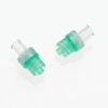 Válvula antirretorno Luer Lock con septum de silicona y presión de apertura 0,3 PSI