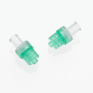 Válvula antirretorno Luer Lock con septum de silicona y presión de apertura 0,3 PSI