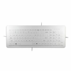 Teclado higiénico VERY COOL FLAT lavable y desinfectable, diseño sellado para equipos médicos