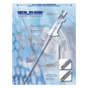 VERFLOW14 Aguja de Verres para neumoperitoneo 14G 1
