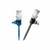 Trocar laparoscopico desechable de 3mm con lezna y sello para micropuerto
