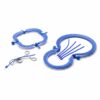 Anillo retractor abdominal con sistema de autobloqueo para cirugía de tiroides y pecho