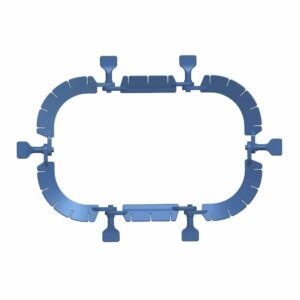Anillo retractor abdominal con sistema de autobloqueo y ganchos ajustables para cirugía general y cabeza y cuello