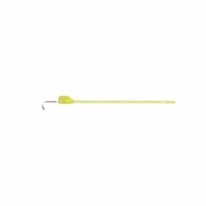 Gancho retractor quirúrgico ginecológico tipo rastrillo tamaño L, material polimérico desechable