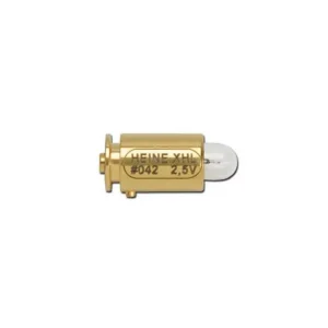 Lámpara diagnóstica Heine modelo 042, tecnología halógena 2.5V, iluminación brillante para equipos médicos