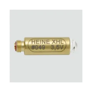 Lámpara diagnóstica Heine #049 tecnología halógena 3.5V
