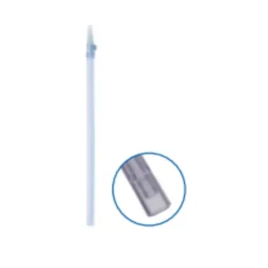 Cánula de aspiración Poole recta flexible de 300 mm para aspiración de fluidos quirúrgicos