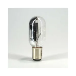 Lámpara incandescente Electrical 220V 20W con casquillo BA15D para microscopio, diámetro 25mm longitud 63mm