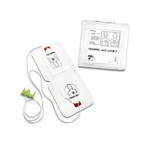 Electrodos stat padz II caja 6 unidades para desfibrilador ZOLL TRAINER 2 entrenamiento médico