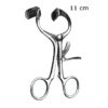 Abrebocas de Molt 11 cm GIMA – Separador bucal de acero inoxidable para odontología y cirugía oral