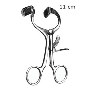 Abrebocas de Molt 11 cm GIMA – Separador bucal de acero inoxidable para odontología y cirugía oral