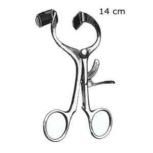 Abrebocas de Molt (Apribocca) en acero inoxidable – 14 cm | Separador bucal GIMA para odontología y cirugía oral (Ref. 60221)