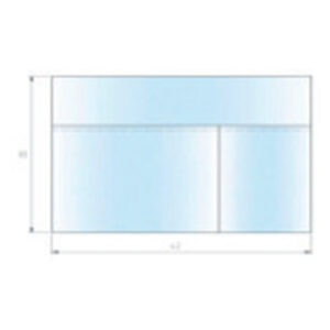 ADHESIVE POCKET 35x42 cm for tools - sterile
