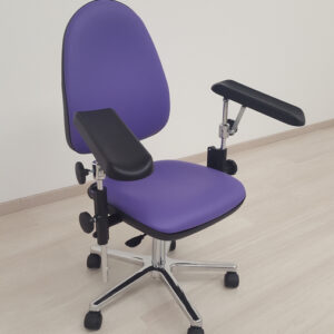 Silla de extracción de sangre AGA regulable en altura