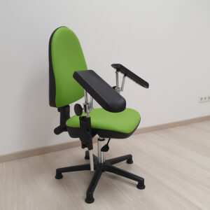 Silla de extracción de sangre AGA regulable en altura