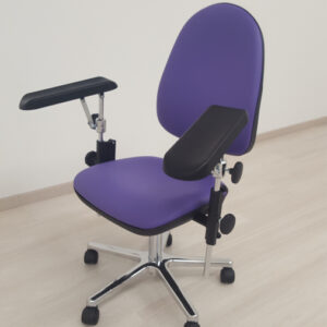 Silla de extracción de sangre AGA regulable en altura