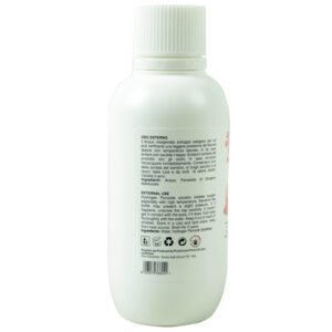 Agua oxigenada (Peróxido de hidrógeno) 3 % – 10 volúmenes – Frasco de 250 ml con etiqueta multilingüe GB/FR/IT/ES – Caja de 12 – GIMA (Ref. 36604)