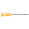 Aguja hipodérmica Terumo Agani™ 20G x 1 1/2" (0,9 x 38 mm) amarilla, estéril – Ref. AN*2038R1 – Caja de 100 unidades