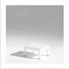 Escalera de 1 peldaño RM compatible, sólida con pies antideslizantes para resonancia magnetica