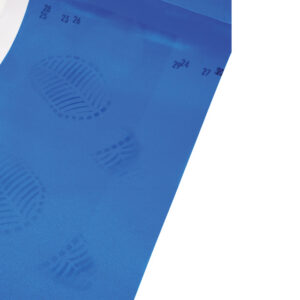 Alfombrilla Descontaminante GIMA 45 x 90 cm – 30 Capas Adhesivas Antibacterianas, Azul – Caja de 5 (Ref. 36685)