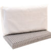 Almohada de aire GIMA GRI AIR PILLOW 42x72x10 cm con funda IGNICOVER ignífuga para cama hospitalaria (Ref. 44814)