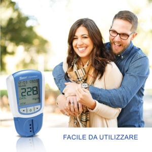 Analizador de Colesterol MISSION® Cholesterol Meter – Perfil Lipídico 3 en 1 (CHOL, HDL, TRIG) para Diagnóstico en el Punto de Atención | GIMA Ref. 23932