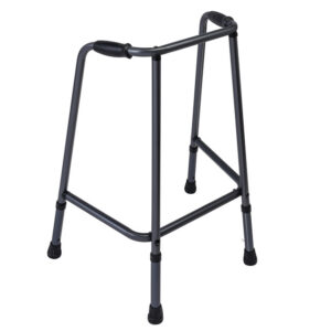 Andador MOVIGO GIMA – Marco de aluminio azul anodizado, altura regulable 81-91 cm y carga máxima 165 kg (Ref. 43133)